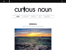 Tablet Screenshot of curiousnoun.com